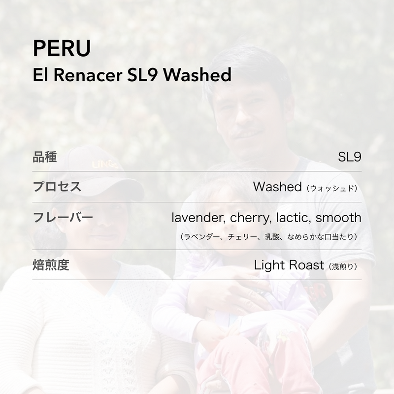 PERU El Renacer SL9 Washed